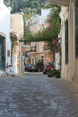 Platanos side street