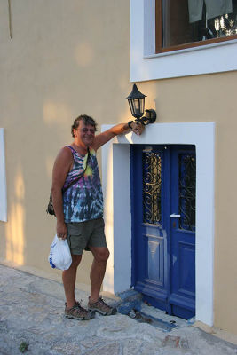 Glenn and the small door