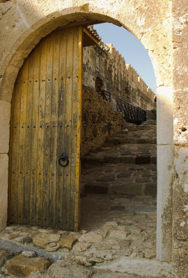 Entrance to the Castle at Antimachia