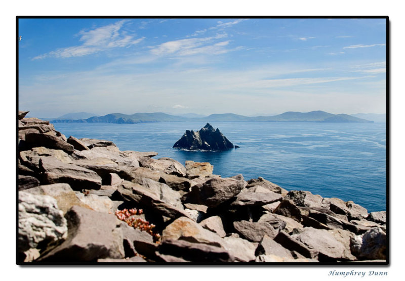 Little Skellig as seen from the Monastery