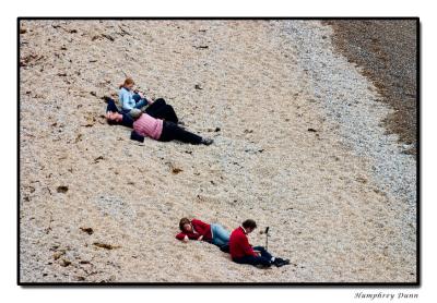 Sunbathing UK style