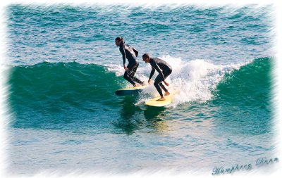 Sharing a wave