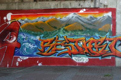 Mural-size Graffitti