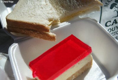 7461- Cheese sandwich and jelly slice, Ouyen