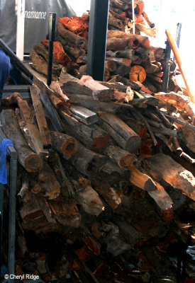 8056- PS Ruby - wood for fuel