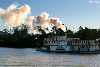 8174c- PS Ruby steams off from Renmark