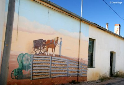 8549- Town of Rainbow  - mural