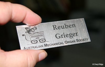 8658- member Australian Mechanical Organ Society