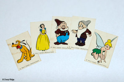 WANTED Disney character cards, Carnival Candy Corn