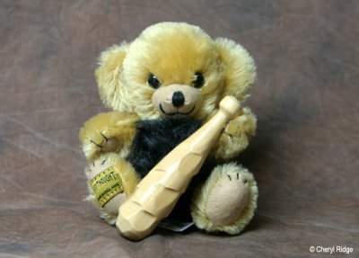 Merrythought micro Cheeky Little Caveman bear 1999