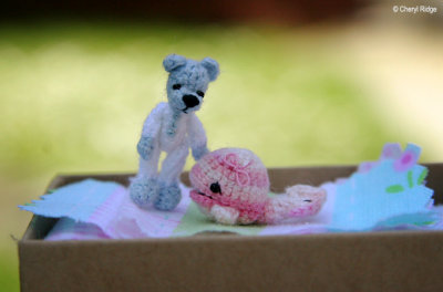 Tiny crocheted animals by DandelionFair