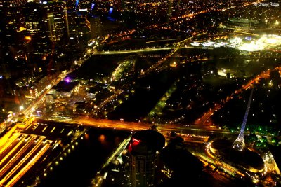 9215b- melbourne at night