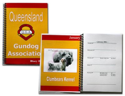 Queensland Gundog Association diary