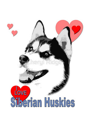 I Love design - Valentines Day or any time! 60+ breeds represented