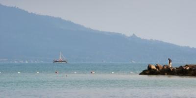 Kalianda beach view