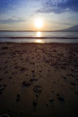 Sands rock at sunrise