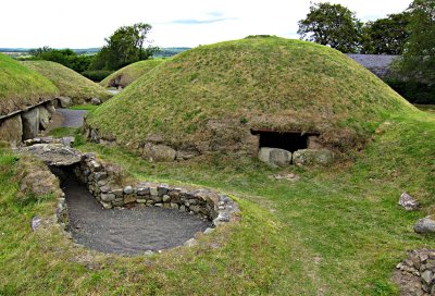 5000 year old Knowth Megatithic Burial Mounds