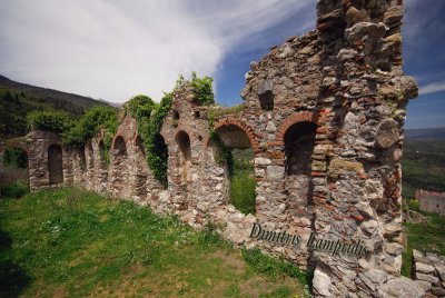 Ruins  of  a  church - mystras ...