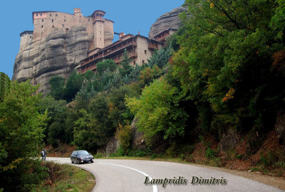 Roussanou  Monastery ...