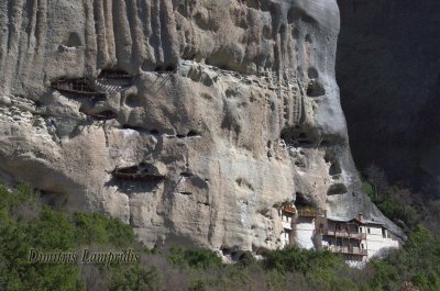 Monk cells in Rock - Monastery of St. Anthony ...