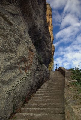 Staircase that  leads  to  paradise ...