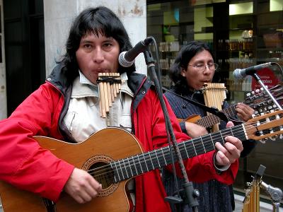 STREET  MUSIC  FROM  PERU ...