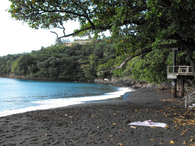 Surfing beach