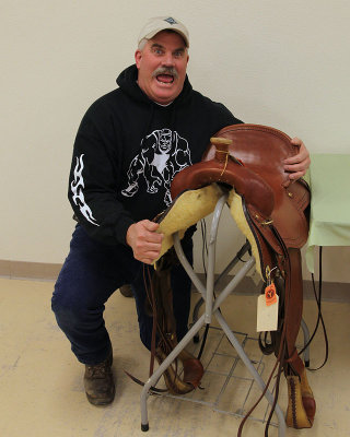 Bill Haley of Tri- Rivers Chapter Won the Saddle