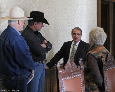 Talking with the Lt Governor