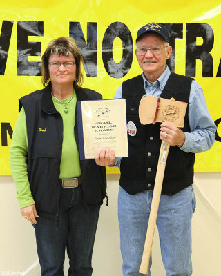 Trail Warrior   Okanogan Valley Chapter  Tom Windsor (Not pictured)