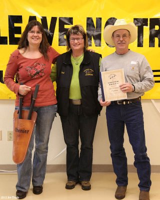 Lopper Award  Lewis County Chapter  Joe & Cindy Chenier