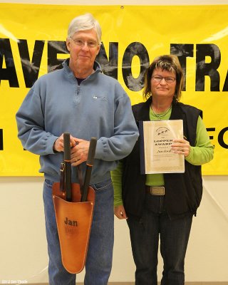 Lopper Award   Methow Valley Chapter  Jan Ford