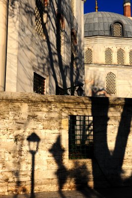 Shadows in hagia sophia