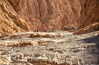 Yes - those are hikers on the left!