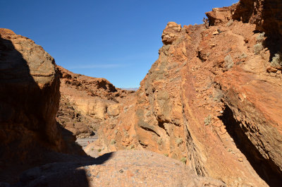 hikers left of center