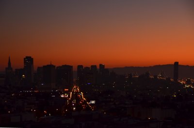 Downtown SF Sunrise