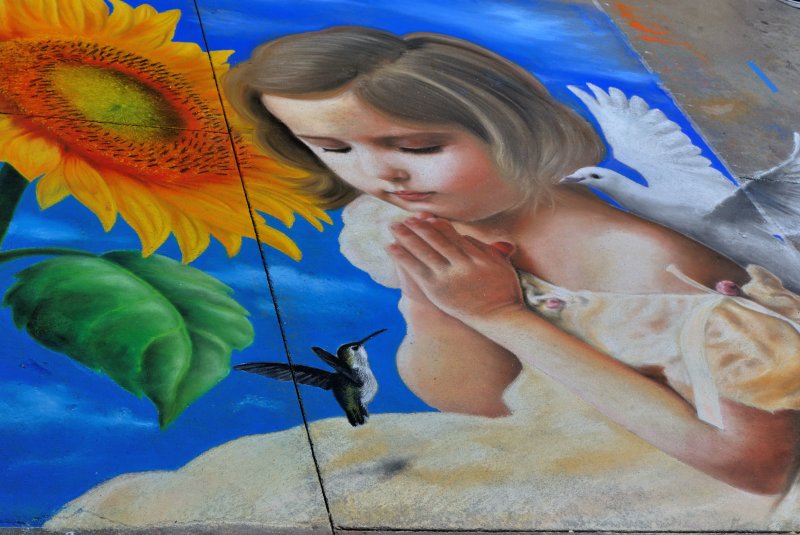 Pasadena Chalk Art Festival June 2011