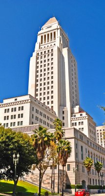 L. A. City Hall Rear View