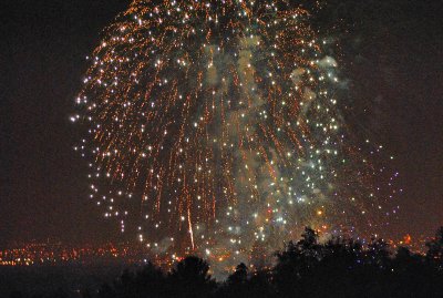 Rose Bowl Fireworks July 4 2011