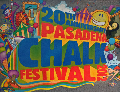 Pasadena Chalk Art Festival June 2012