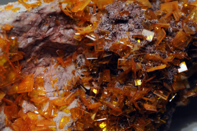 Wulfenite from Smithsonian Natural History Museum