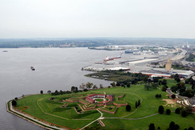 Fort McHenry in Baltimore Harbor