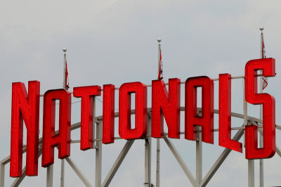 Images from a Washington Nationals game at Nationals Park