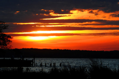 Broomes Island, Southern Maryland Sunset