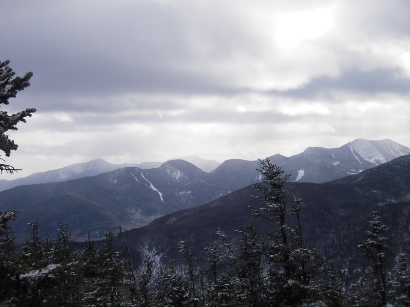 Looking at Great range from Cascade Mt