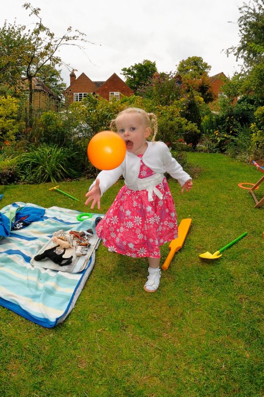 Matilda attempts to smash the lens...