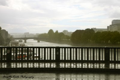 La Seine and when its raining