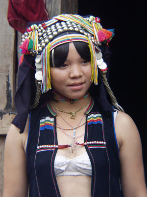 Modern Iko woman (Akha)