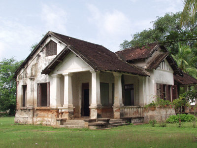 Old french school from Khong isle