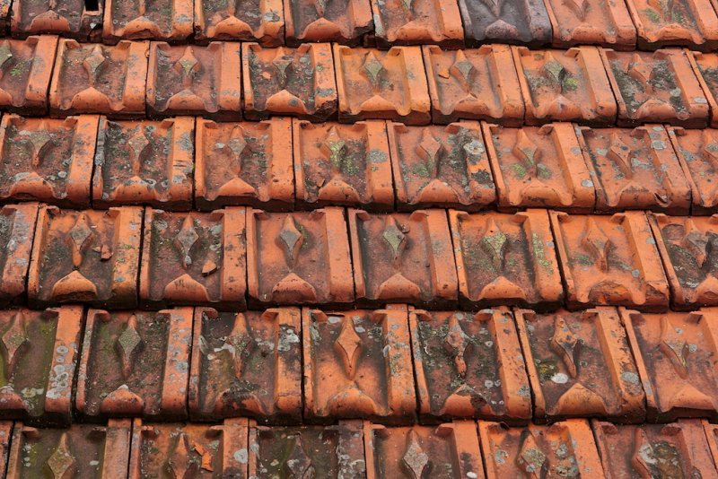 Roofing tiles.